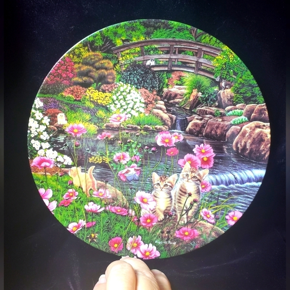 "9 Lives" Plate